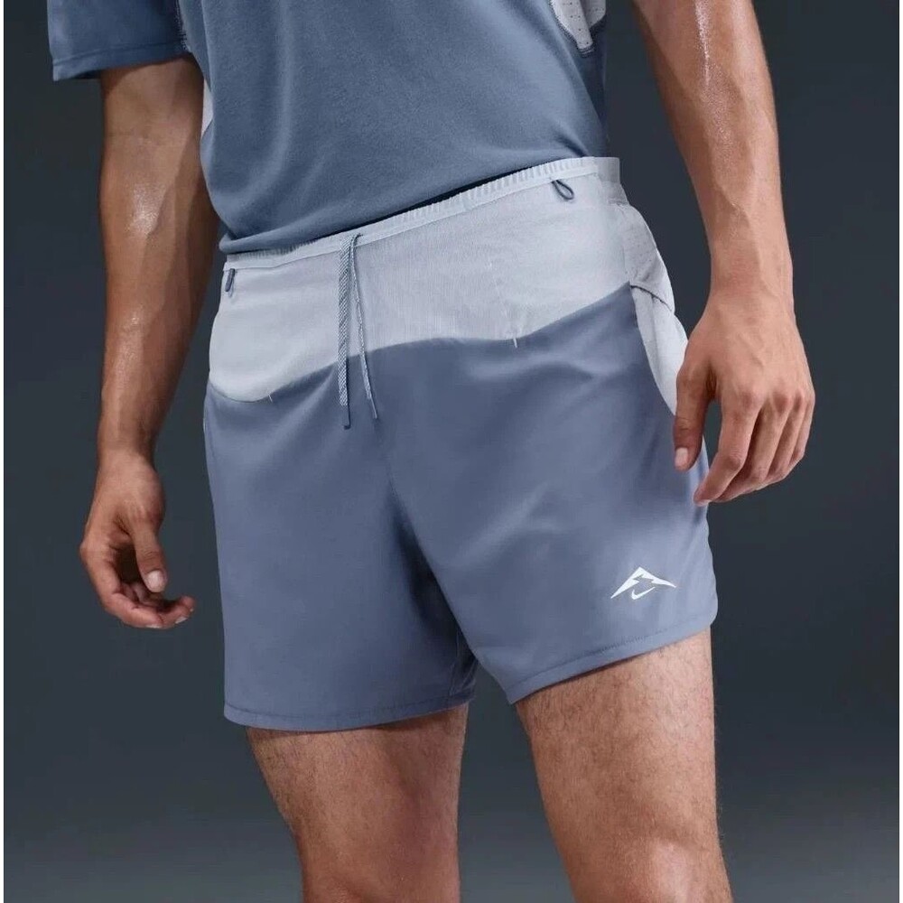 Nike Trail Second Sunrise Dri-FIT ADV 5" Brief-Lined Shorts Men Large HJ3572-499